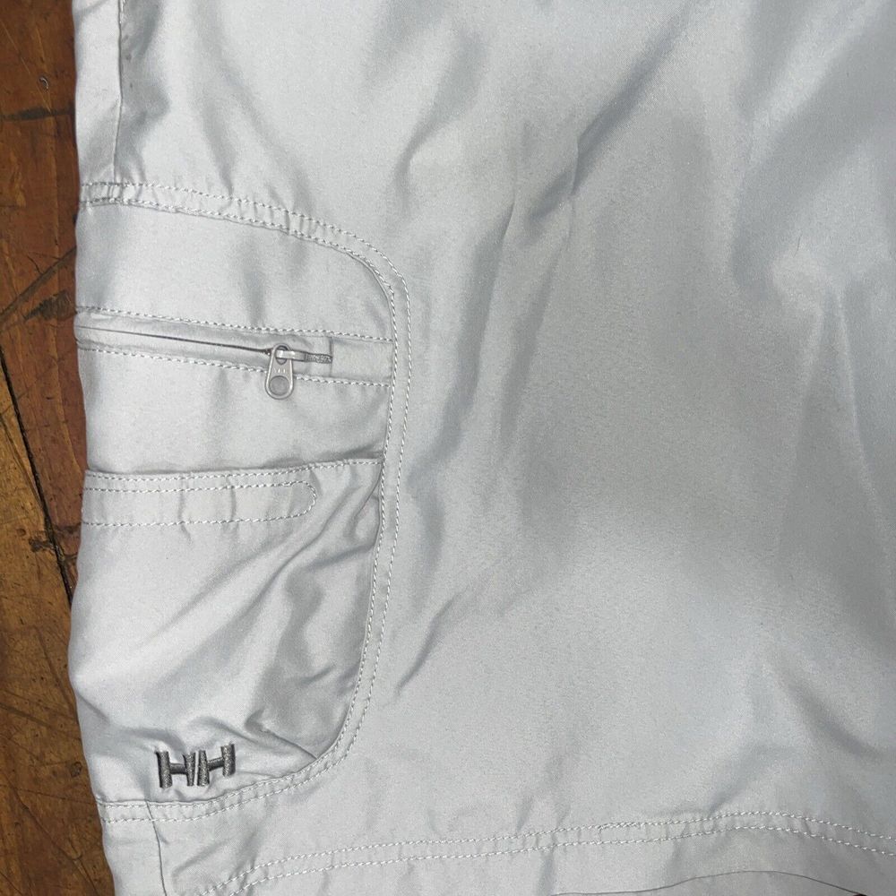 Helly Hansen Long Cargo Shorts Men's Size 34 Gray 26" Length - Picture 5 of 7